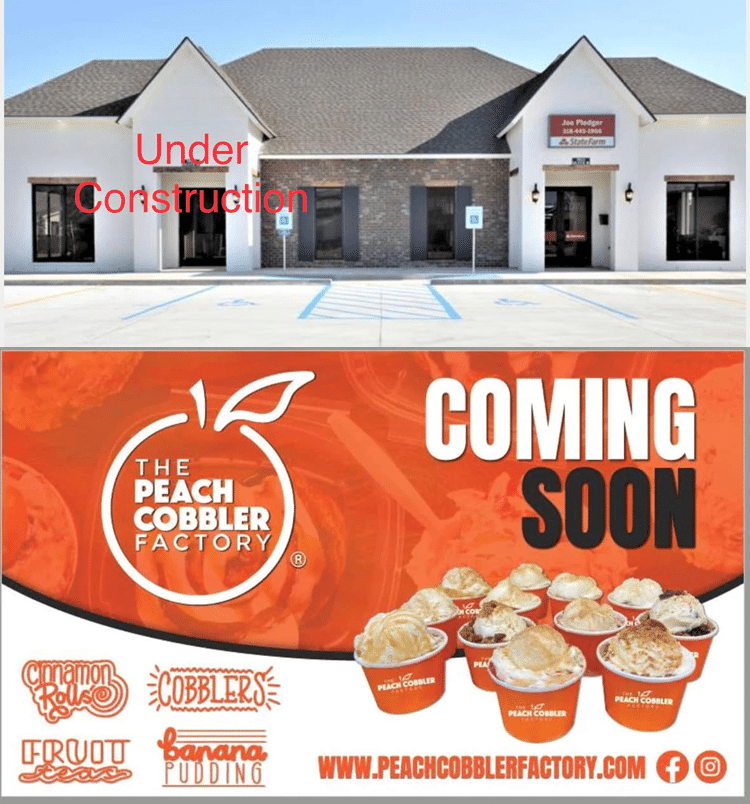 ‘The Peach Cobbler Factory’ location in Alexandria under construction