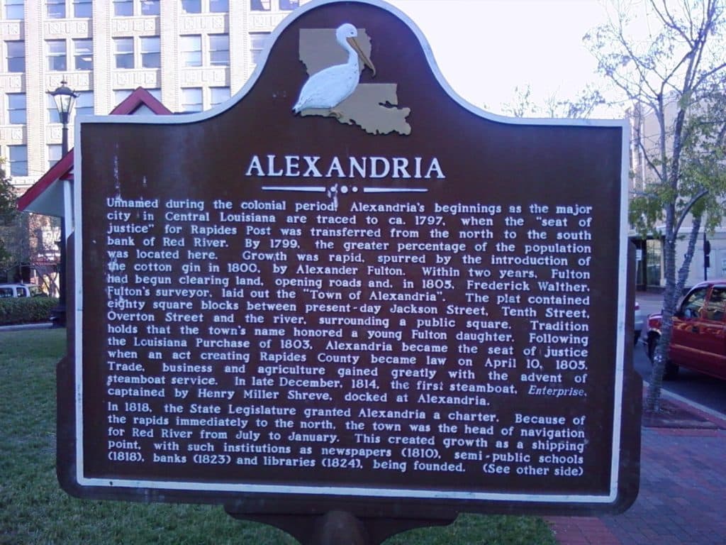 Alexandria LA's Business History